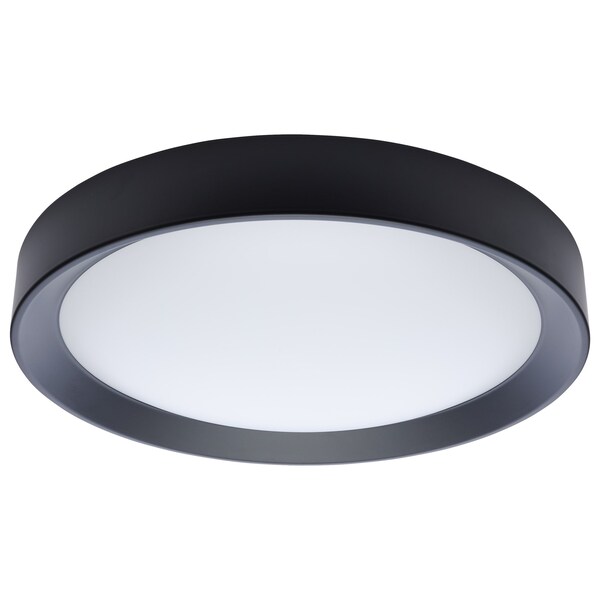 Nuvo Selene - 17 Inch LED Flush Mount - CCT Selectable - Black Finish 62/1698 - main